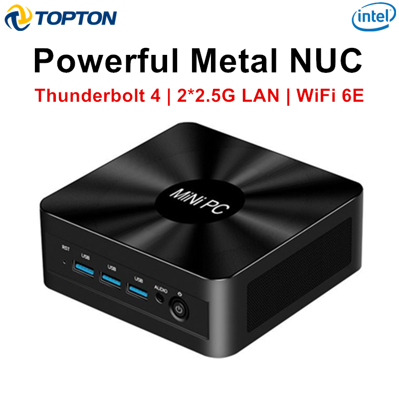 Pc Gaming I7 - Topton Metal Nuc Oyun Mini Bilgisayarı