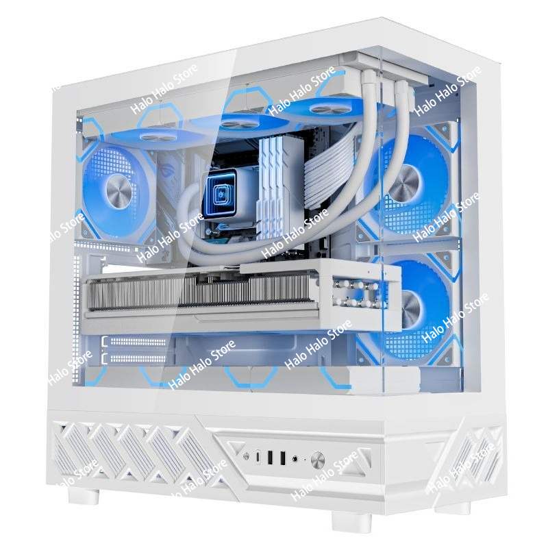 Pc Gaming White - Beyaz Deniz Manzaralı ATX PC Kasası