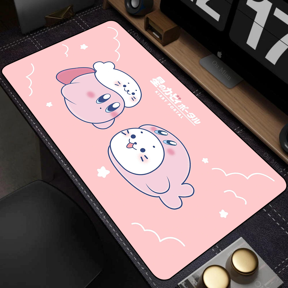 Pc Gaming Pink - Kawaii Pembe K-Kirbys Mouse Pad Oyun