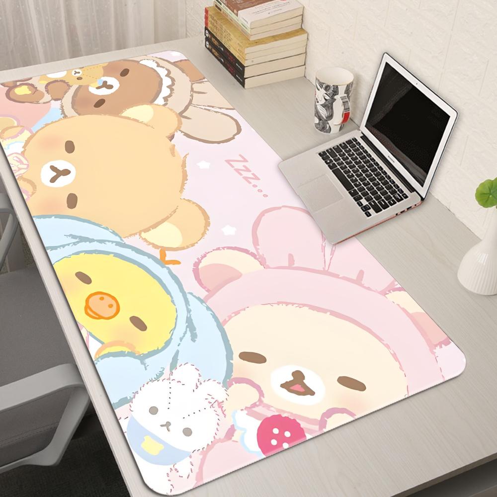 Pc Gaming Pink - XXL Karikatür Pembe Mouse Pad Anime