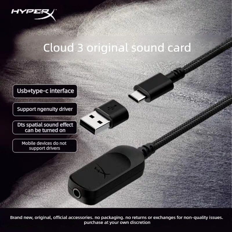 Sound Card Usb - Orijinal Hyperx Kulaklıklar Cloud 3 ses
