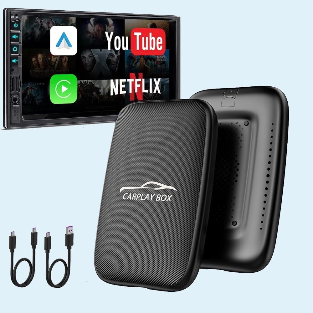 Sound Card Usb - CarPlay Adaptörünü Kablosuz'a Yükseltin, iOS 10+/Android