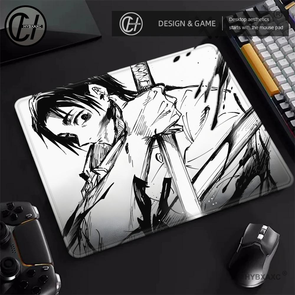 Pc Gaming White - Siyah ve beyaz anime Mouse Pad