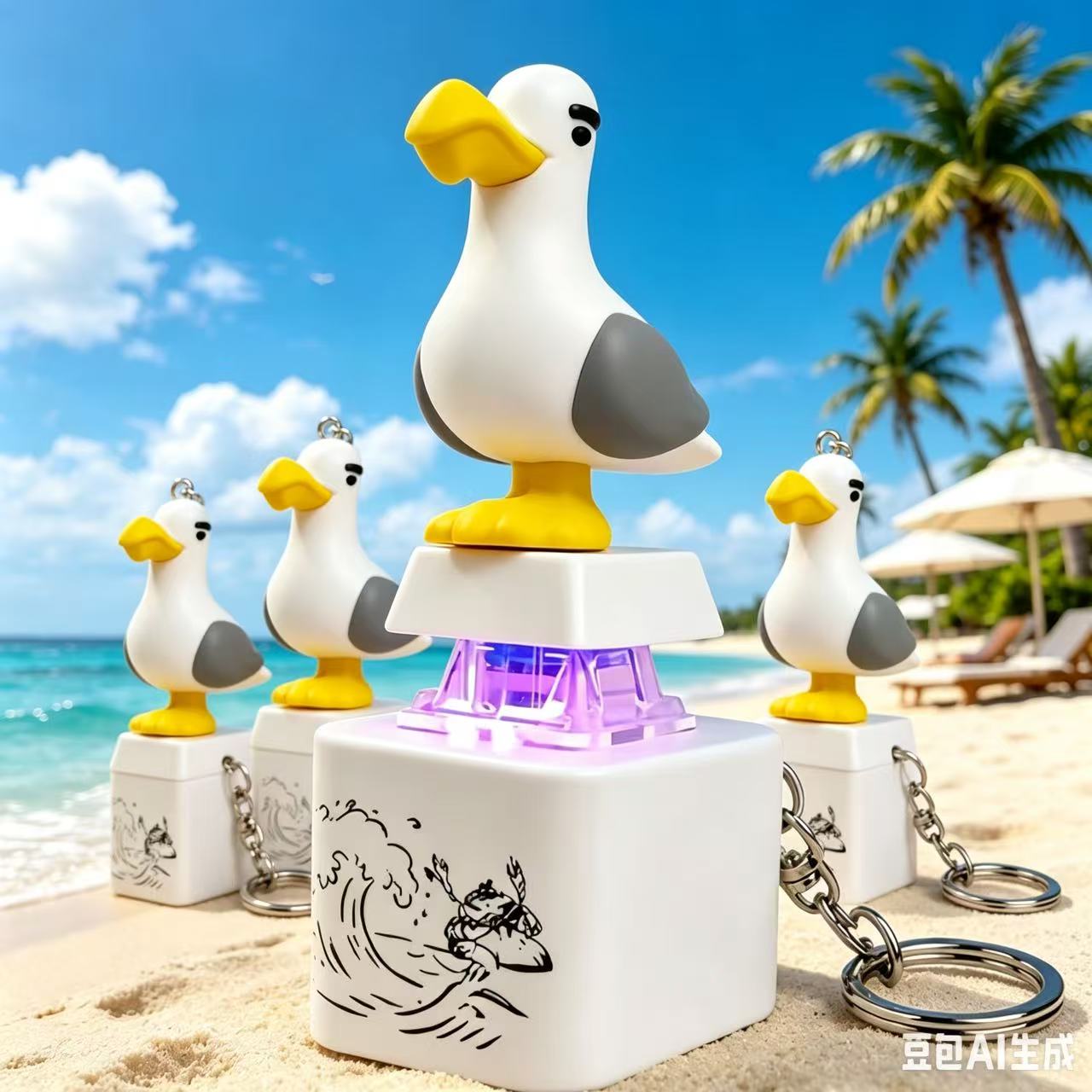 Sound Card Usb - 2007Seagull Mine Anahtarlık, USB Clicky Klavye