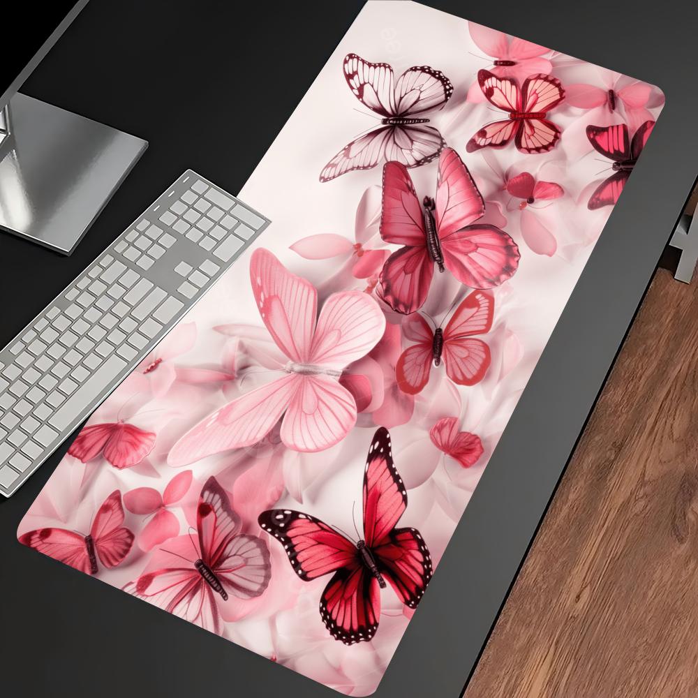 Sulu Boya Pembe Kelebek Desenl - Pc Gaming Pink incelemesi ve fiyatı