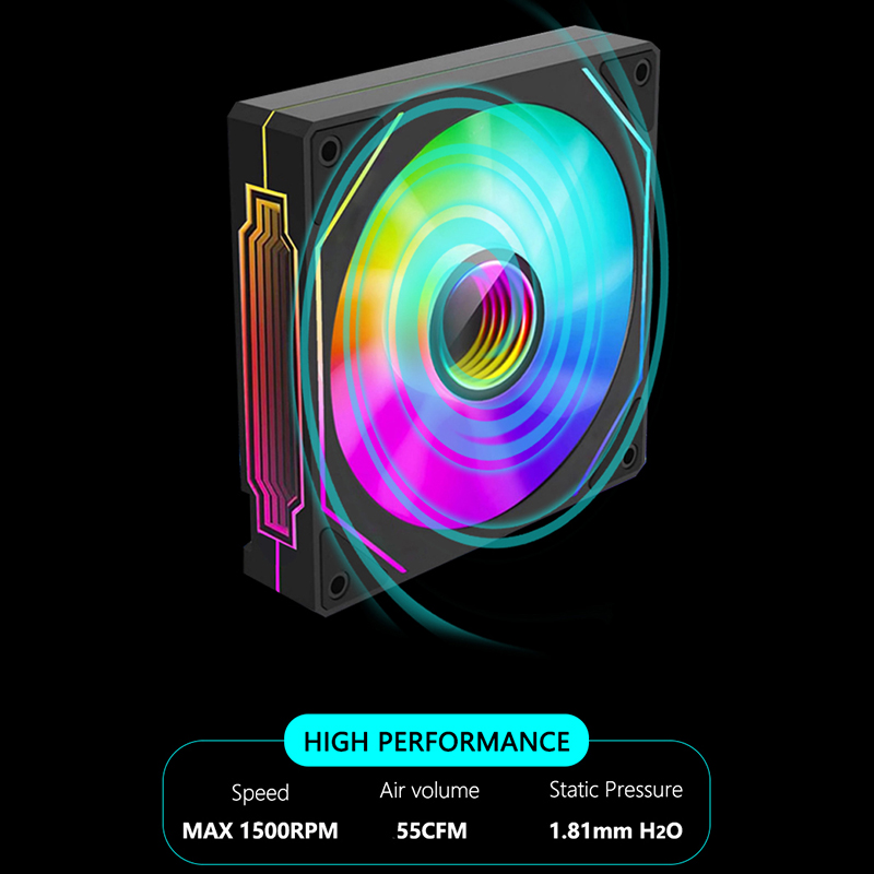 JUMPEAK MS120 120mm Kasa Fanı  - Pc Water Cooling incelemesi ve fiyatı