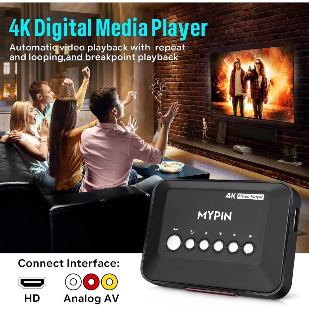 4K 30Hz HDMI Medya Oynatıcı, U - Sound Card Usb incelemesi ve fiyatı