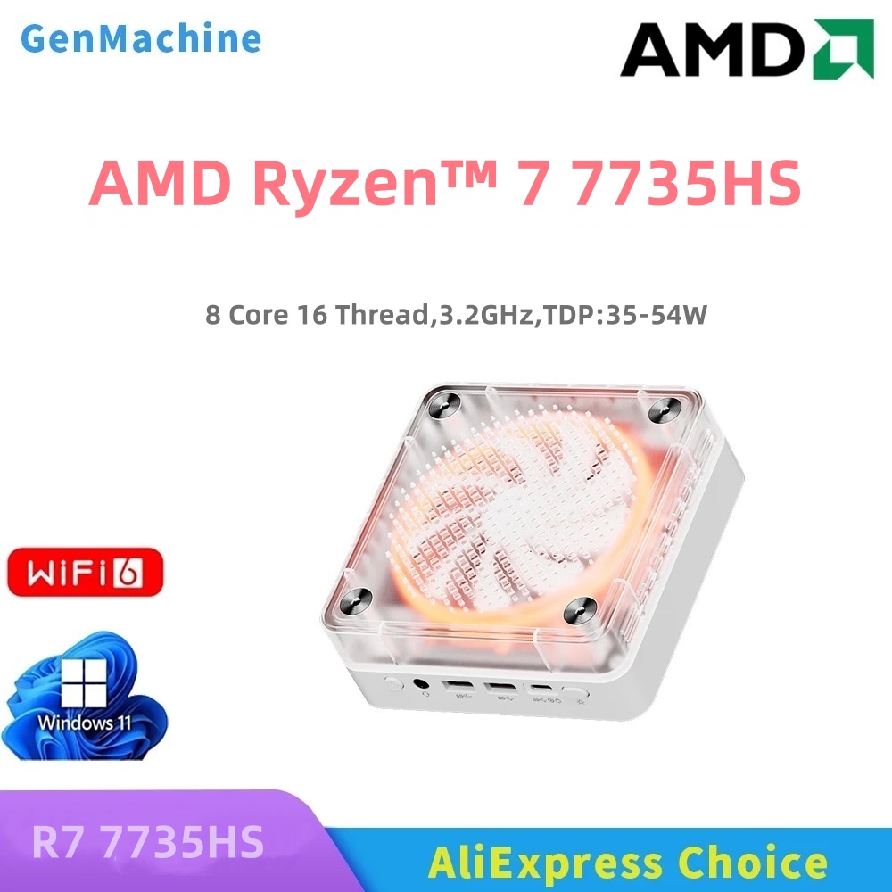 GenMachine AMD Ryzen 7535HS 75 - Pc Gaming White incelemesi ve fiyatı
