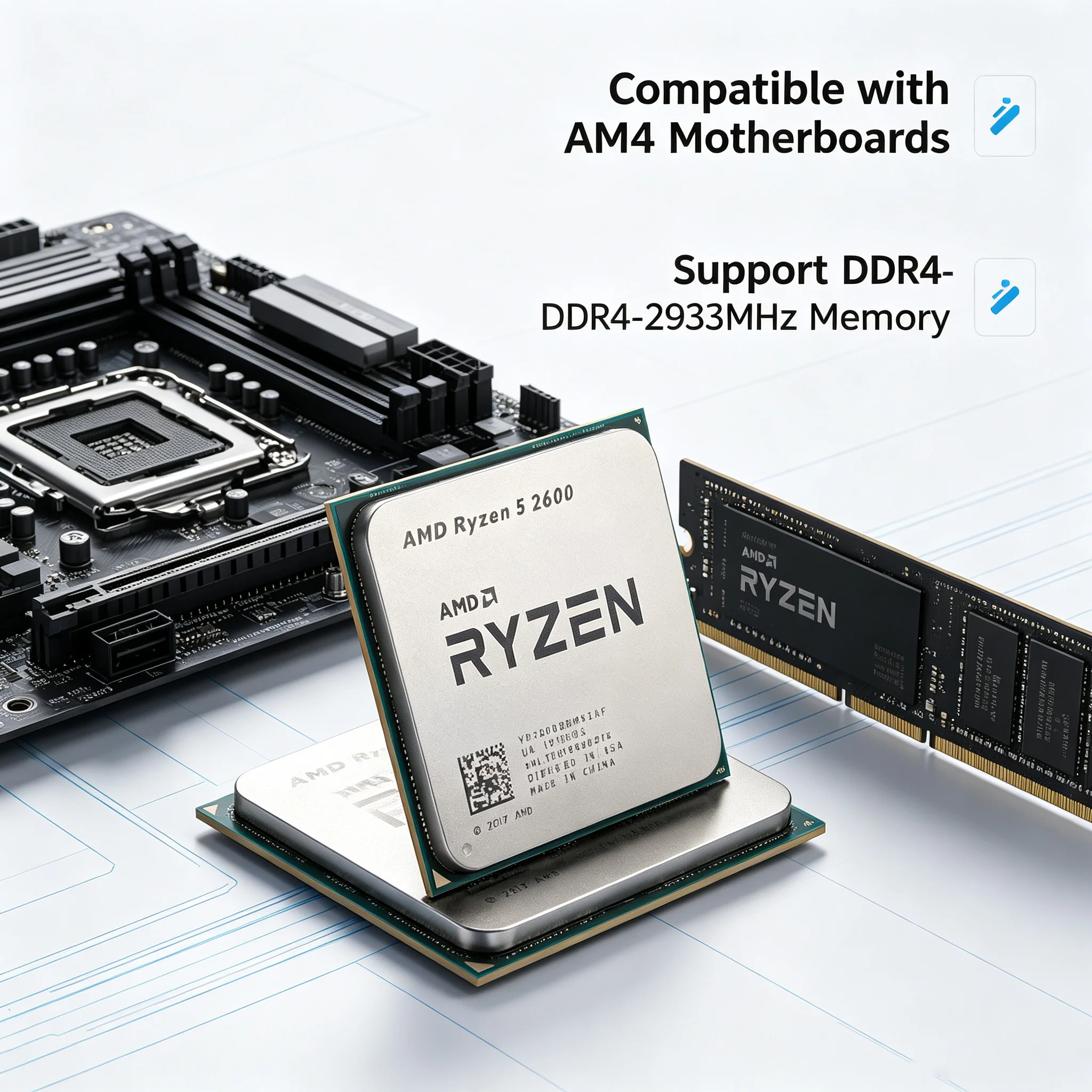 Evrensel AM4 Soket İşlemci Ryz - Pc Gaming Entry Level incelemesi ve fiyatı