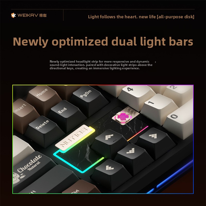 WEIKAV NUT108 Mekanik Klavye A - Pc Gaming Kit incelemesi ve fiyatı