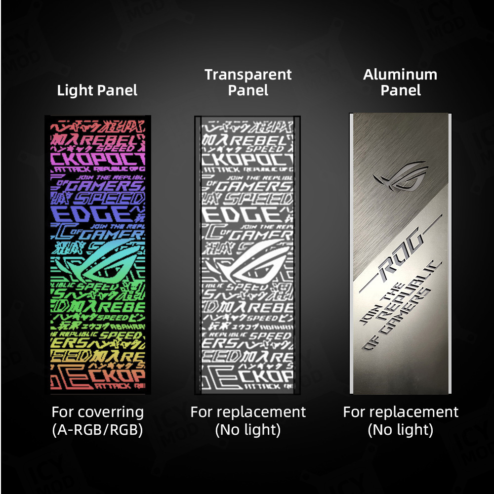 ASUS GX601 ön Panel Metal ROG  - Pc Gaming Center incelemesi ve fiyatı