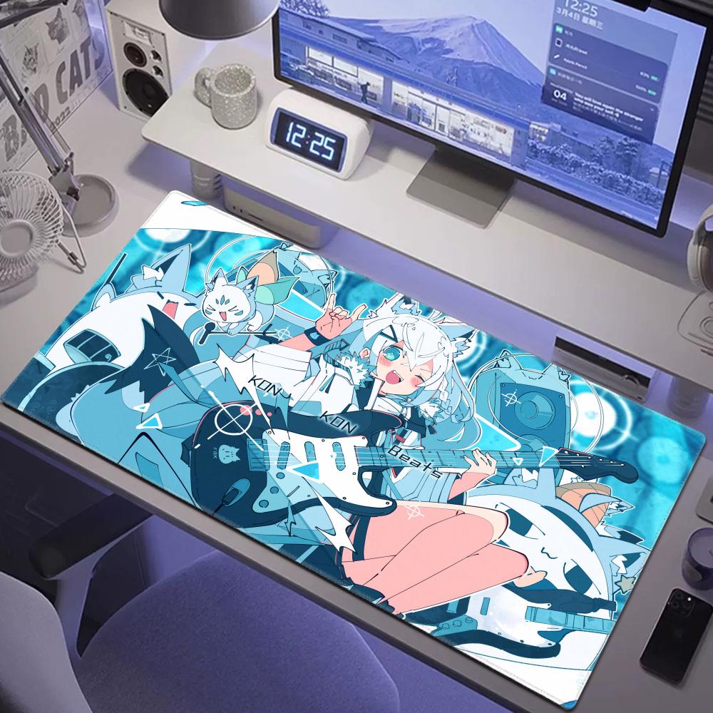 Shirakami Fubuki Mouse Pad Diz - Pc Gaming White incelemesi ve fiyatı