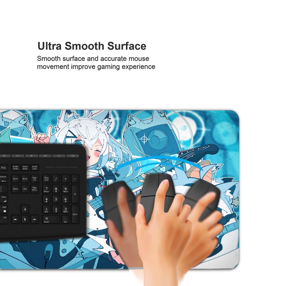 Shirakami Fubuki Mouse Pad Diz - Pc Gaming White incelemesi ve fiyatı