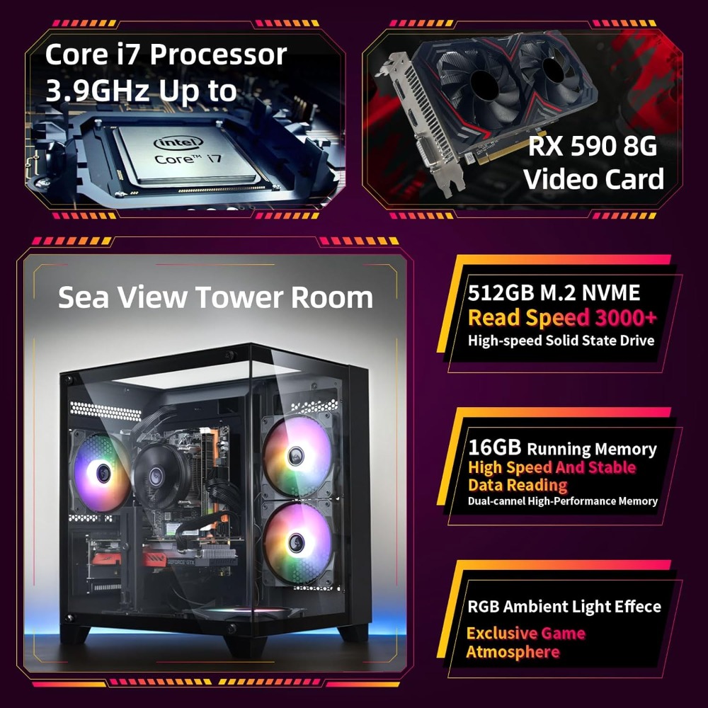 Oyun Bilgisayarı Intel Core i7 - Pc Gaming I7 incelemesi ve fiyatı