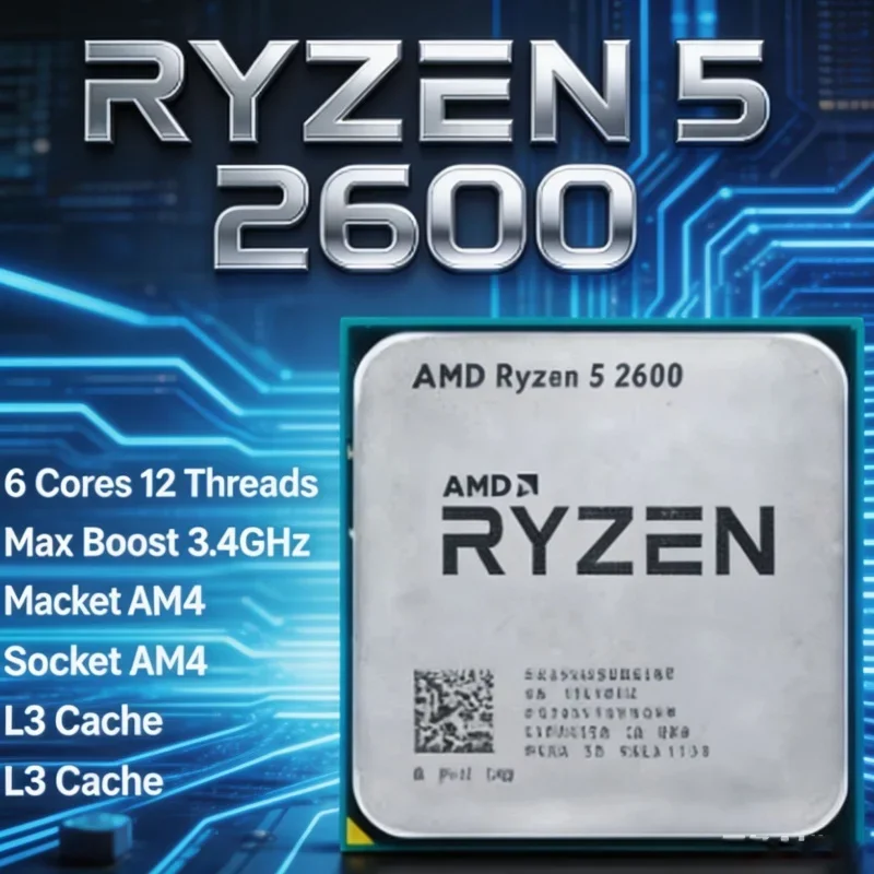 AMD Ryzen 5 2600 Giriş Seviyes - Pc Gaming Entry Level incelemesi ve fiyatı
