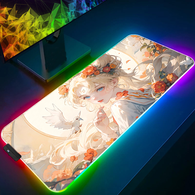 RGB Büyük Mouse Pad Oyuncu Kla - Pc Gaming Pink incelemesi ve fiyatı