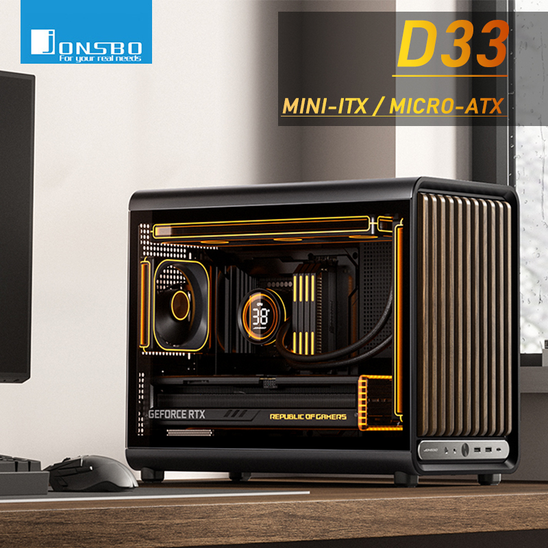 Jonsbo D33 MATX Kasası Mini-IT - Pc Gaming Center incelemesi ve fiyatı