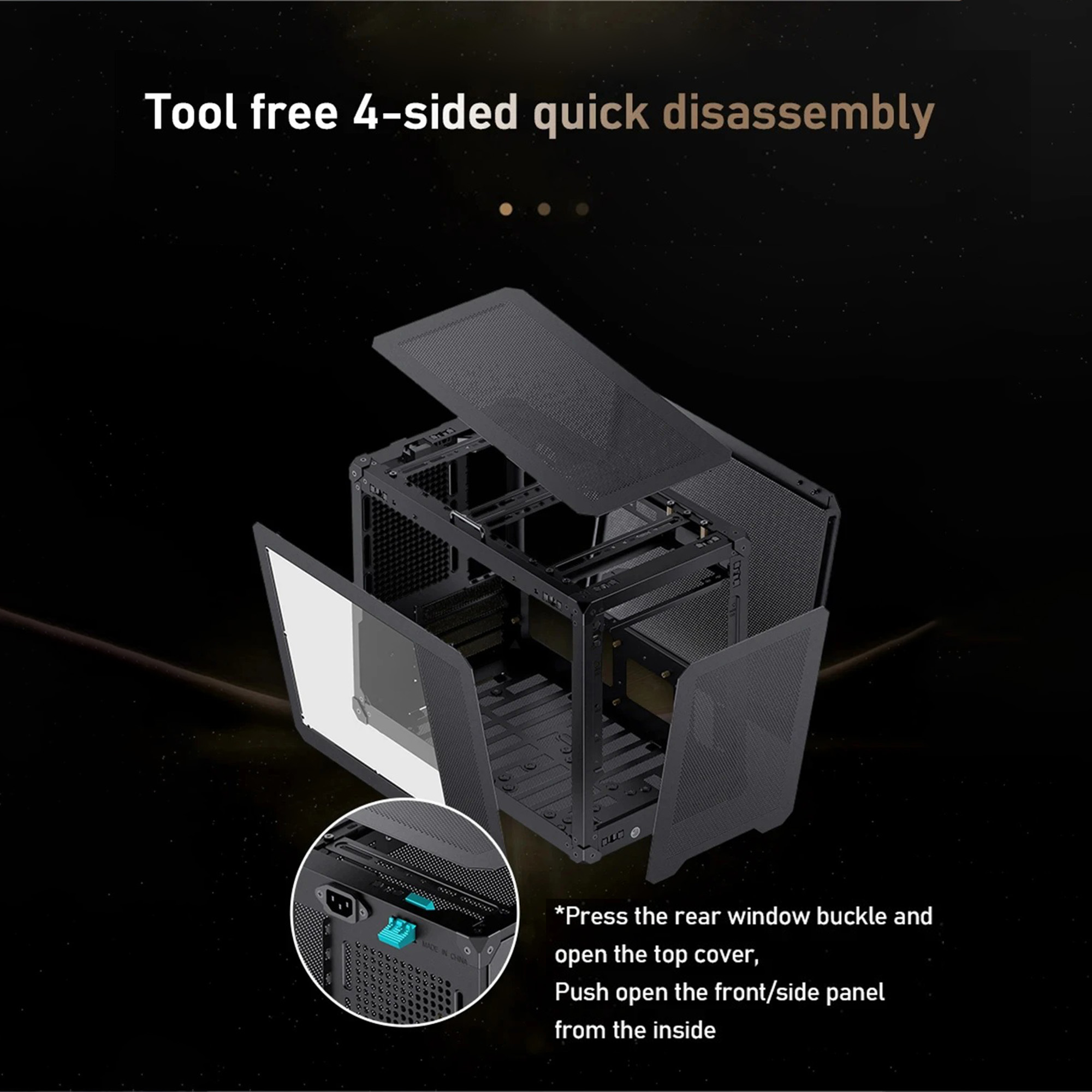 JONSBO C6 MAX Mesh Kasa, MATX  - Pc Gaming Center incelemesi ve fiyatı