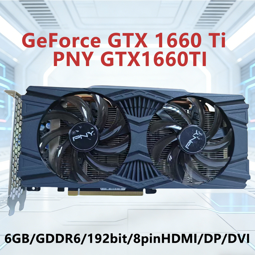 GTX 1660 Ti 6GB GPU PNY GTX 16 - Pc Gaming Gtx 1660 incelemesi ve fiyatı