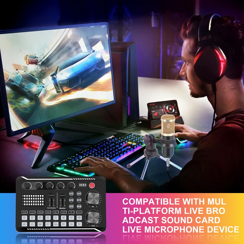 F998 Ses Kartı Kiti, BM-800 Mi - Pc Gaming Kit incelemesi ve fiyatı