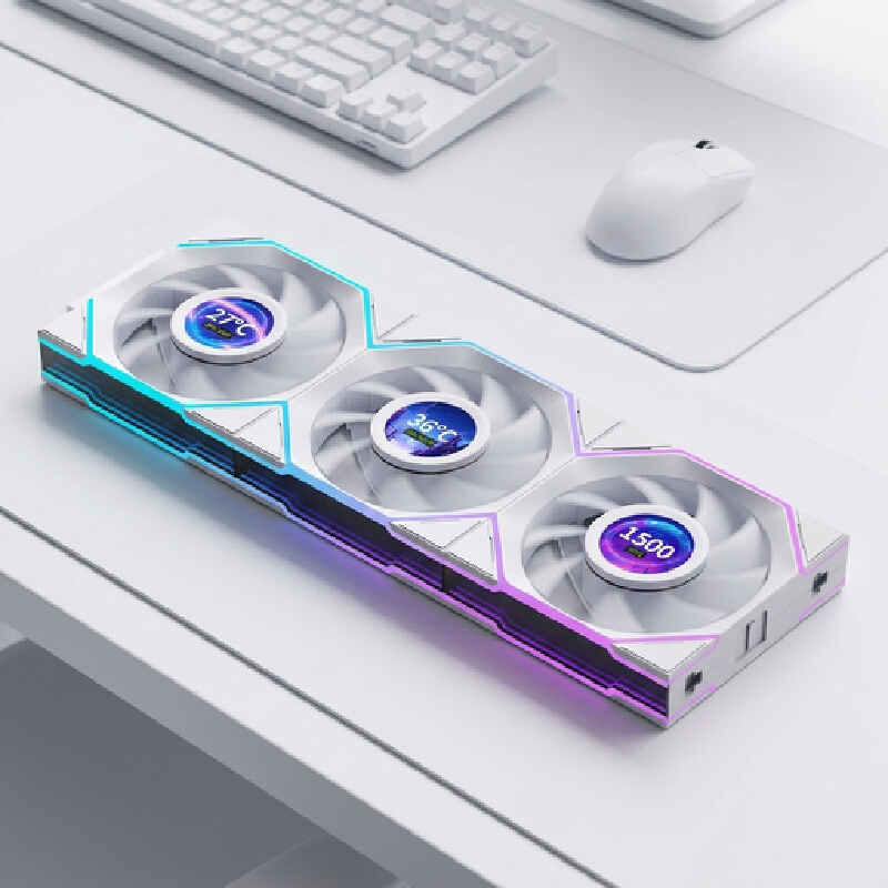 Kasa fanı 12cm ters bıçaklı Lc - Pc Gaming White incelemesi ve fiyatı