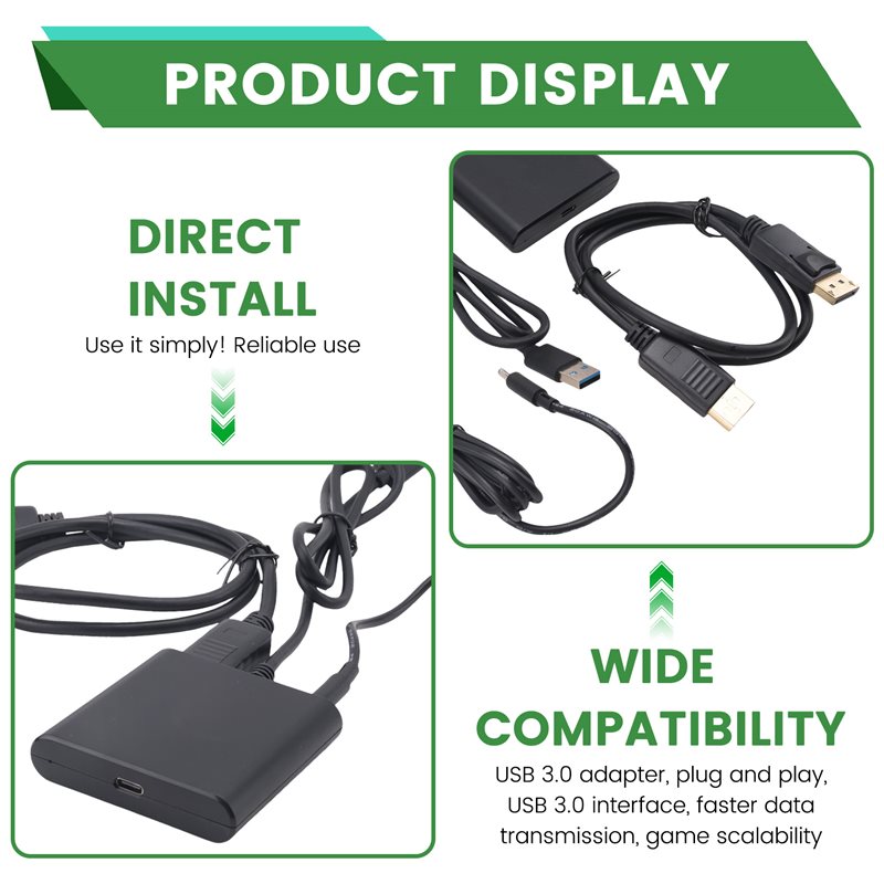 AA60-Adaptör Güç Kiti Displayp - Pc Gaming Kit incelemesi ve fiyatı