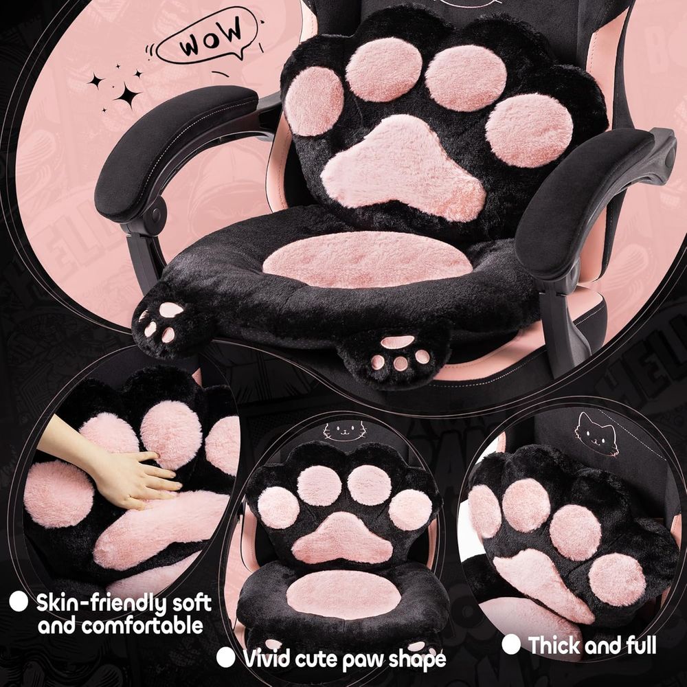 Pembe Oyun Koltuğu Kedi Kulakl - Pc Gaming Pink incelemesi ve fiyatı
