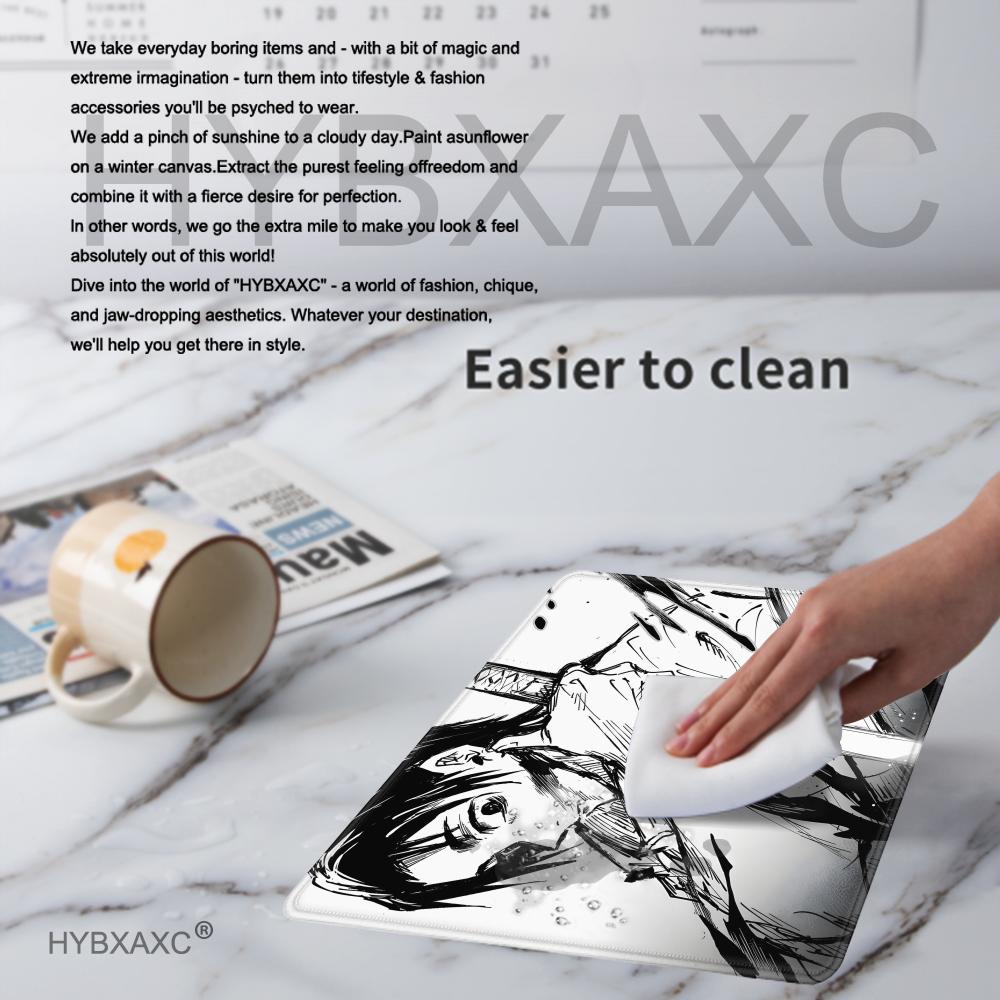 Siyah ve beyaz anime Mouse Pad - Pc Gaming White incelemesi ve fiyatı