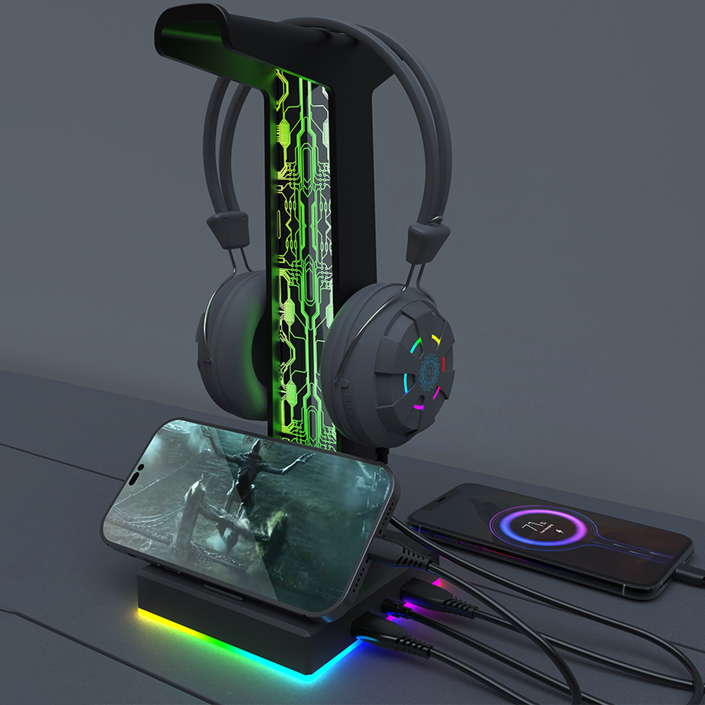 RGB oyun kulaklık standı çift  - Pc Gaming Jumbo incelemesi ve fiyatı